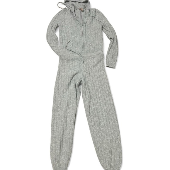 H&M Light Gray Cable Knit Set - Picture 3 of 5